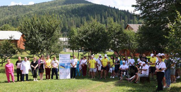 Свято Олімпійського прапора в реабілітаційному центрі ʼʼКремінціʼʼ