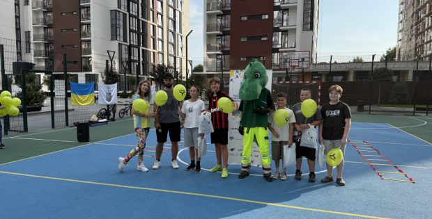 4 вересня в Івано-Франківську у ЖК «Благо» (Манхеттен) відбувся Олімпійський урок !