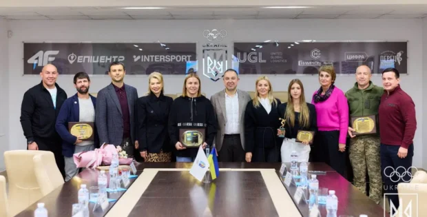 НОК України відзначив найкращих: Алла Белінська та Діана Карнафель отримали нагороди