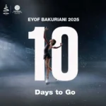 До початку зимового Європейського юнацького олімпійського фестивалю Бакуріані-2025 — 10 днів!